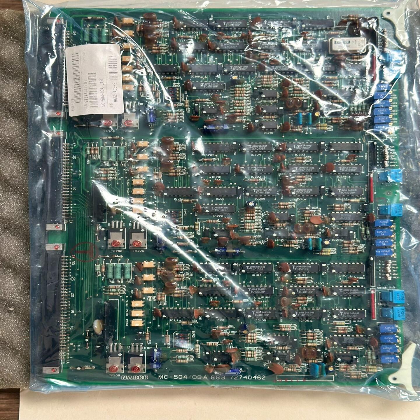 【请询价】NABCO MC-504-03APCB板全新未使用原厂件