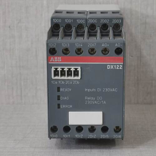 ABB DX122 1SAJ622000R0101 DX122FBP.0 A4 MODULE FOR UMC100WIT