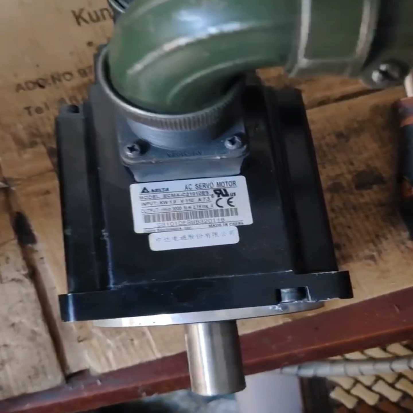 询价ECMA-C31010ES台达伺服电机，件，