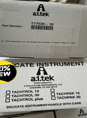 AI-TEK转速表TACHPAK30T77530-1询价