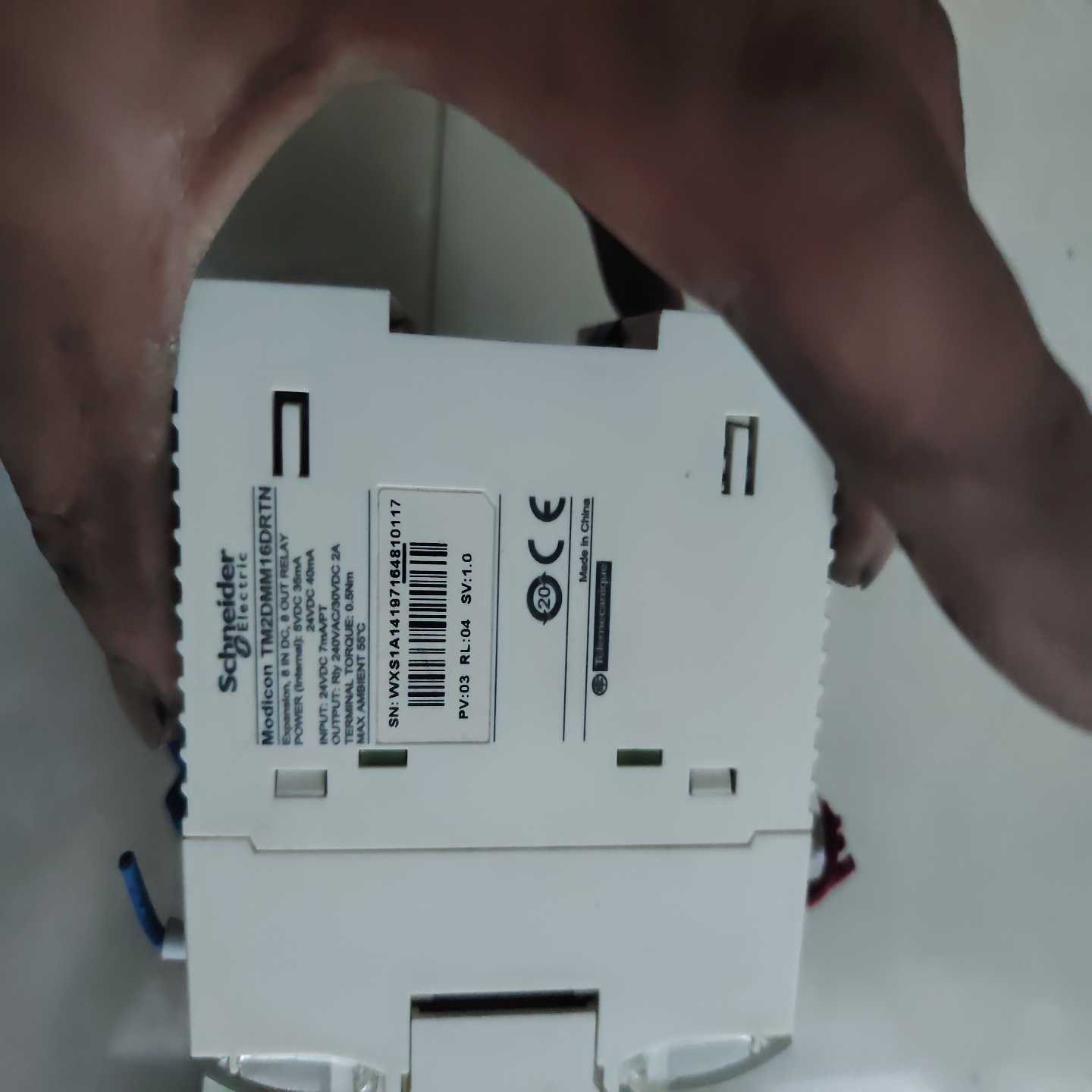 施耐德PLC模块TM2DMM16DRTN拆机实物拍摄功--议价商品