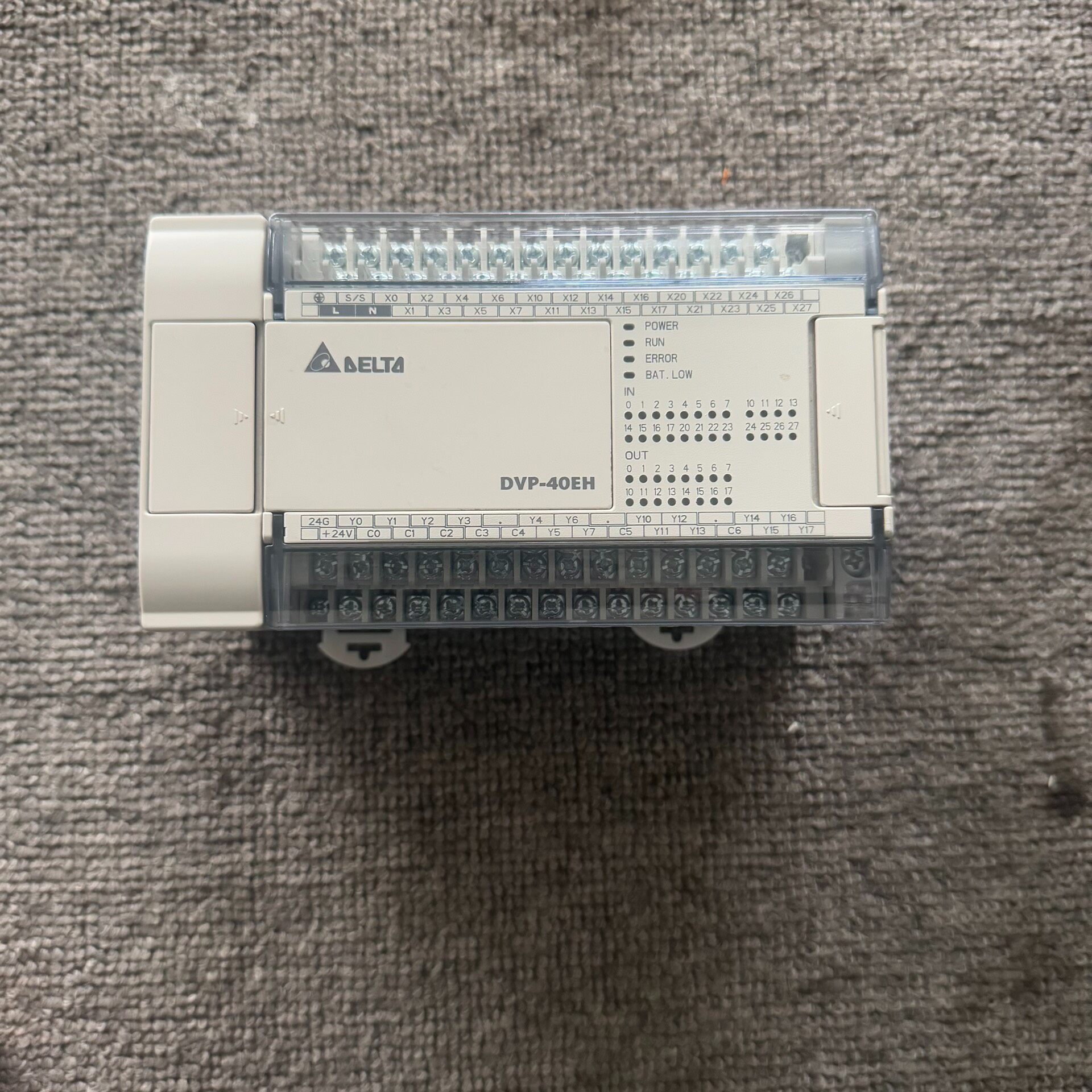 台达PLC编程控制器型号DVP40EH00R3版本V2；议价