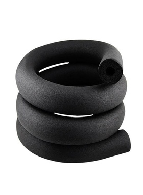 橡塑nbr高密度海绵管保温隔热防撞套手把棉白色环保发泡沫管胶棉