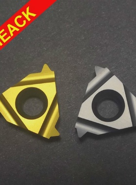 内螺纹数控刀片11IR11/14/19W英制锥管挑丝刀头11IR19BSPT