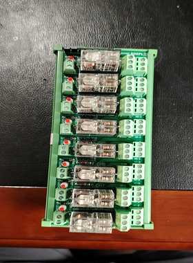 Connectwell继电器模组，8路输出，绿色PCB板，实--议价商品