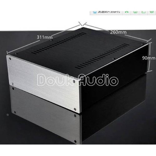 全铝合金机箱2609前级耳放功放机箱DAC解码多用途