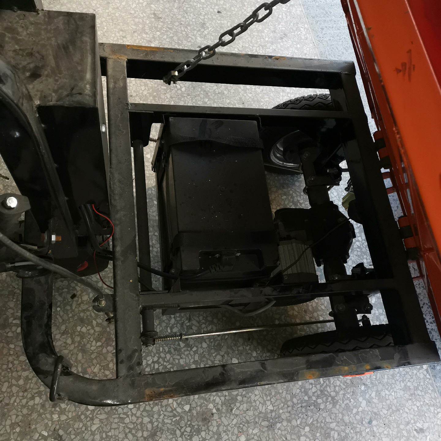议价搬砖车工地拉沙子的车新的4820的电池高低速前后手推车翻斗议