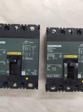 配件SQUARE D三相开关断路器FAL34050 FAL34025塑壳漏议价