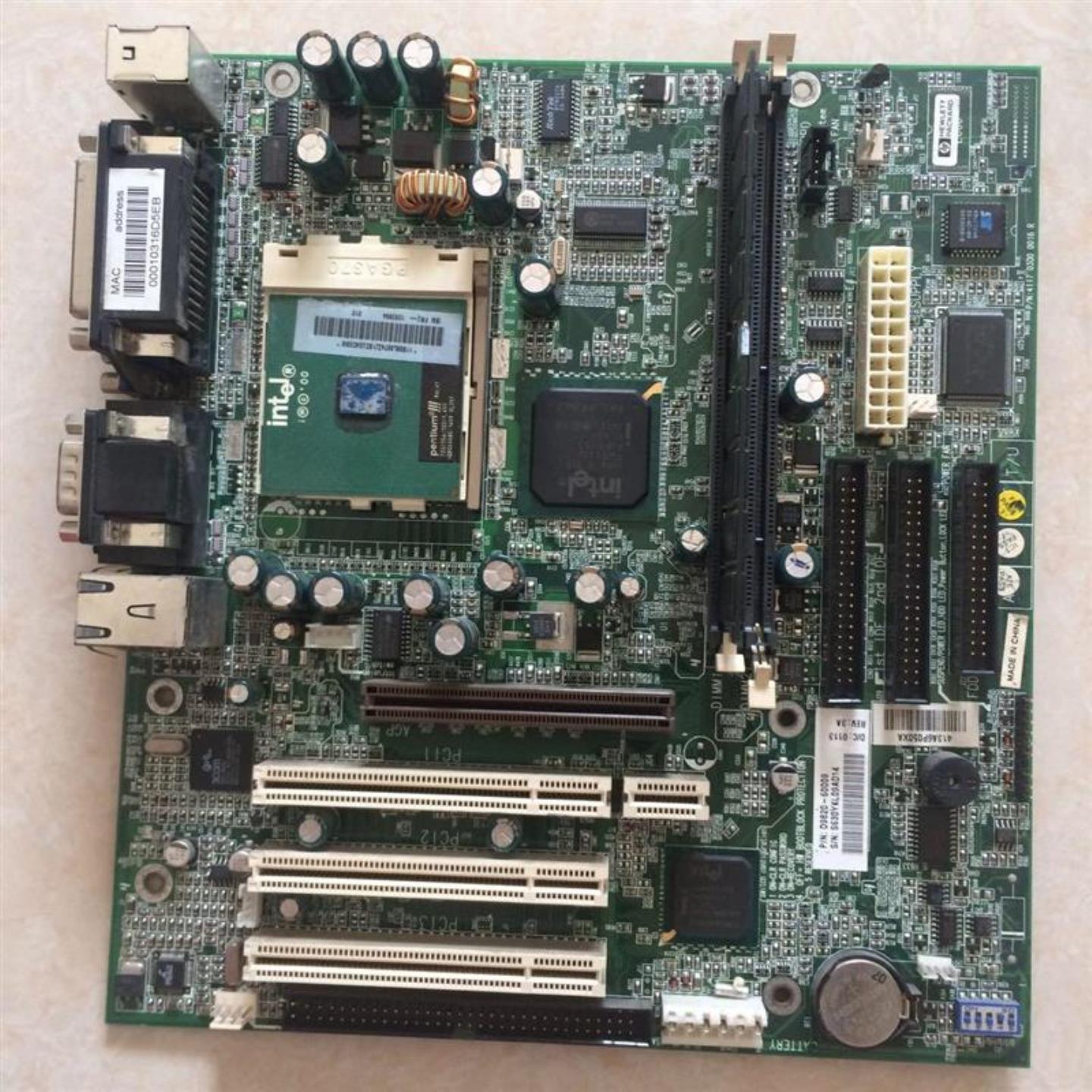 HP D9820-60009 Vectra VL400 主板 D9820-60011 D9820-60007