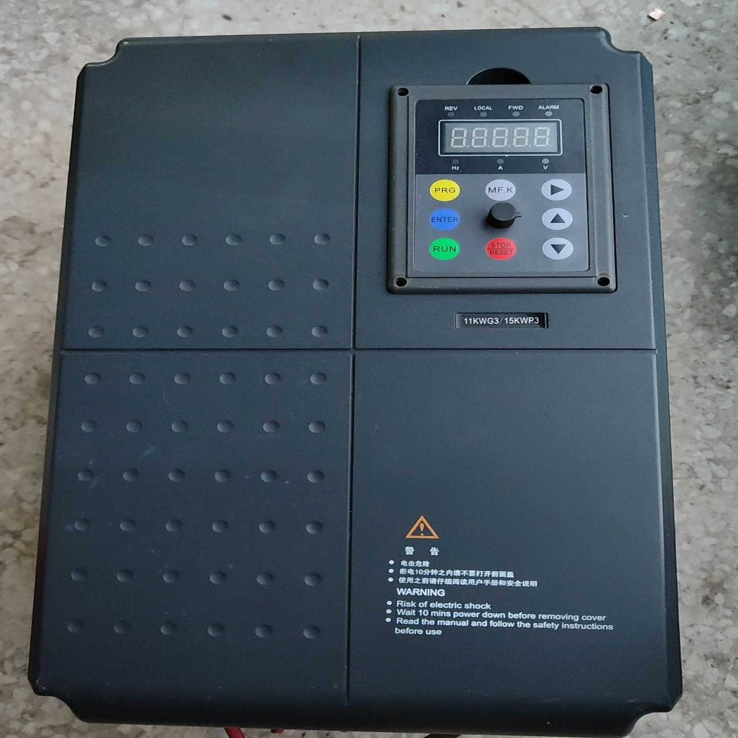 询价~台创tesech变频器11KW三相380V面板变频器