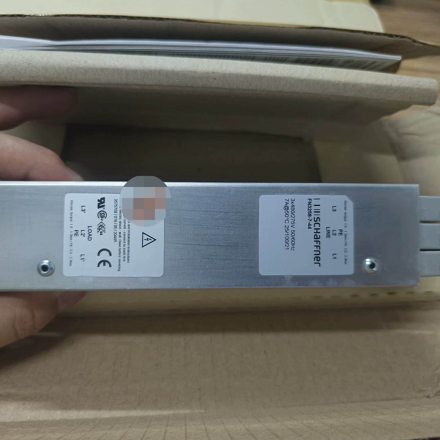 原装全新瑞士夏弗纳三相滤波器,FN3258–7-44,有4件--议价商品