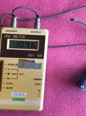 USHIO紫外线照度计UIT-101，，功能正常，询价