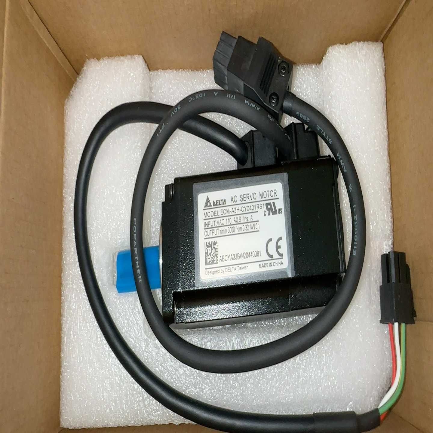 台达伺服电机ECM-A3H-CY0401RS1（佳毅工控）