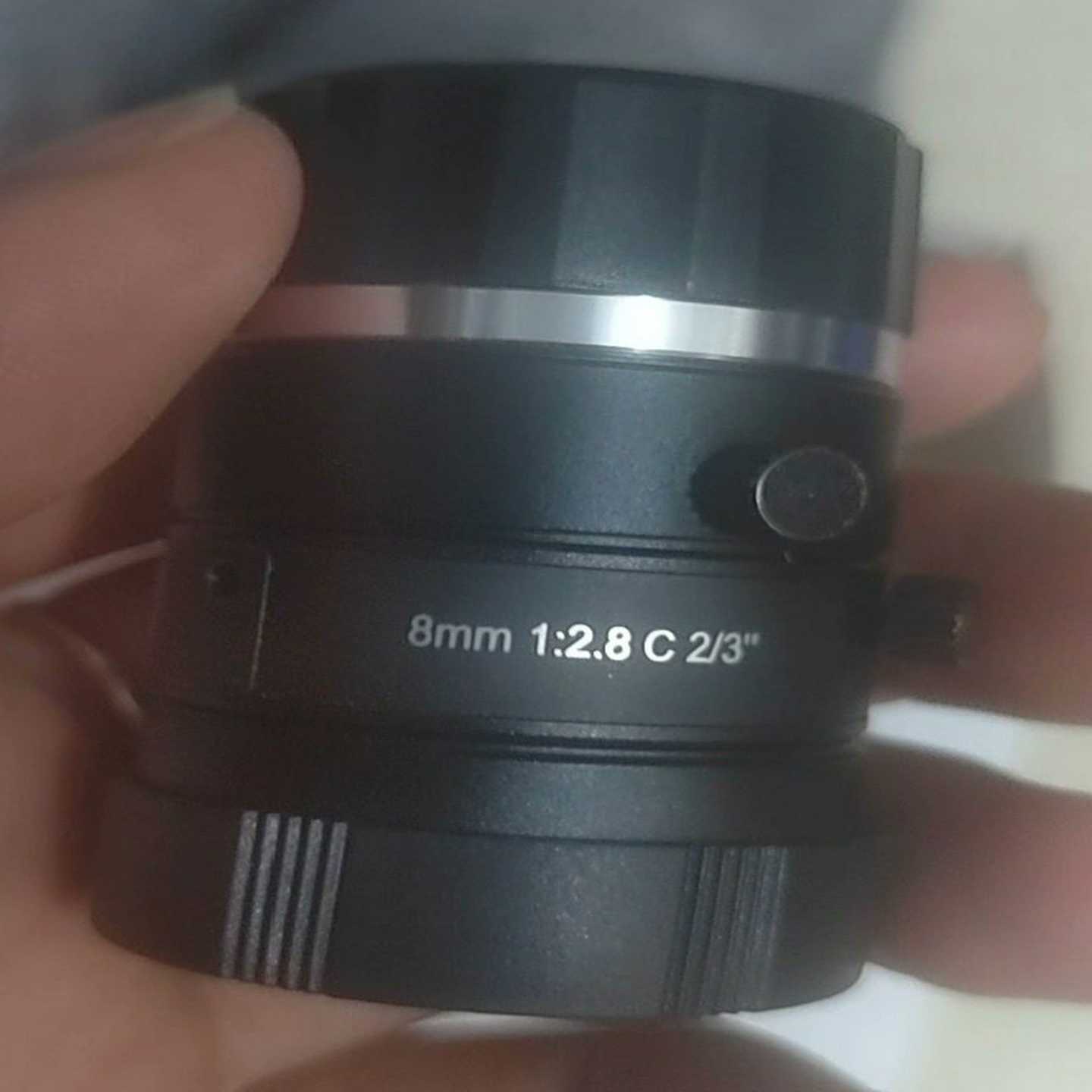 询价FA镜头，全新海康MC0828-10M，8mmF2.8，2
