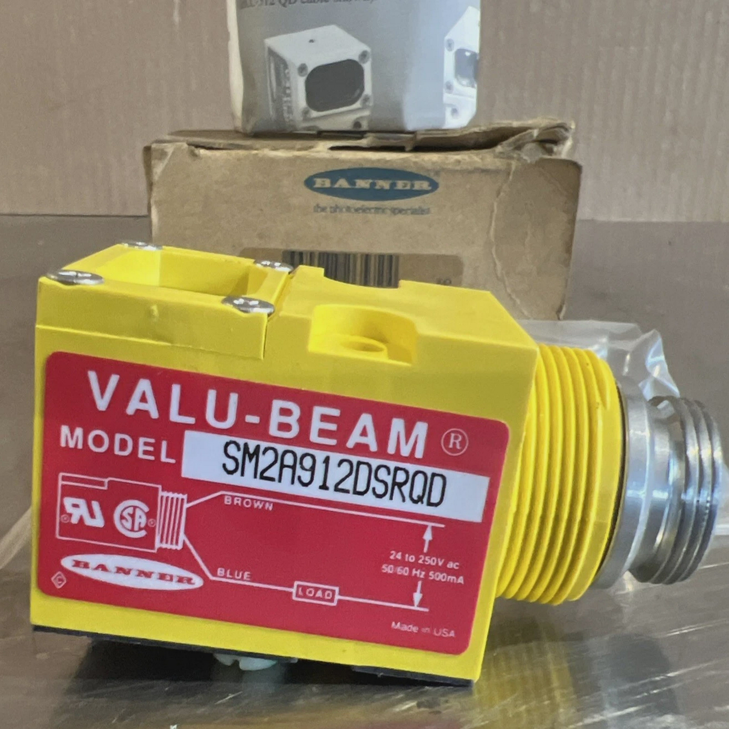 BANNERENGINEERINGValu-Beam型号SM2A912DSDSRQDNosSurplus