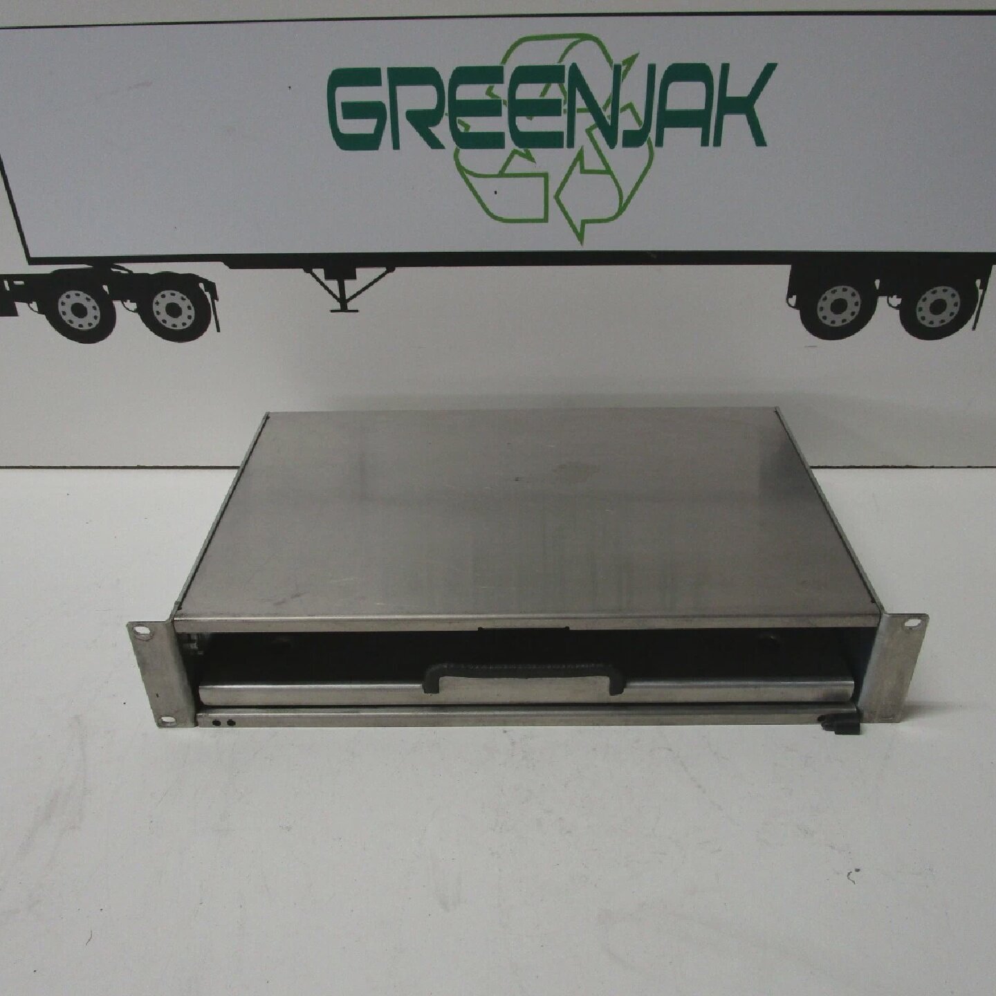 HOFFMAN A19KBC2B ALUMINUM KEYBOARD COMPARTMENT NO DOOR  USED