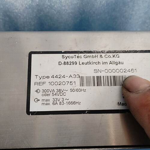 询》驱动器控制器sycotec4424A33主轴控制器可
