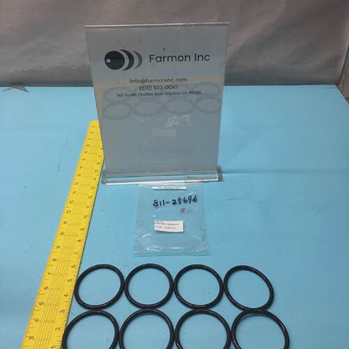 LOT OF 8 MICRON 81125696 ORING P63 AS568P63PROROCA110COM65 1
