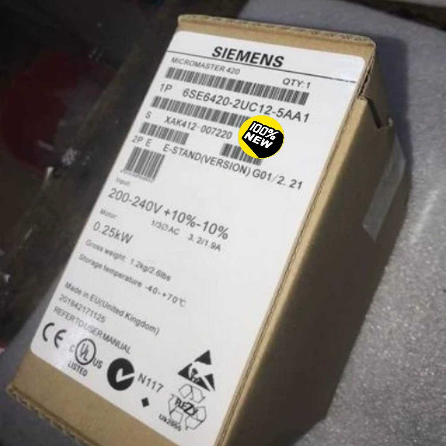 售前询价咨询-6SE6420-2UC12-5AA1420无滤波