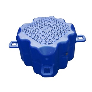 水上塑料浮筒景区工程水库浮体浮漂浮排浮台码头平台钓鱼浮桥钓台