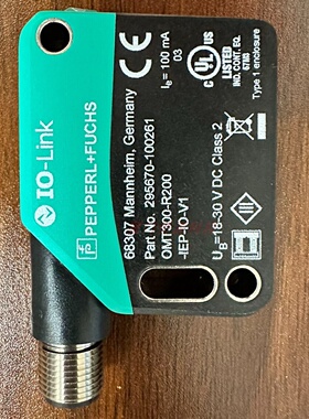 议价OMT300-R200-IEP-IO-V1倍加福测距传感器 货号:295670-100261