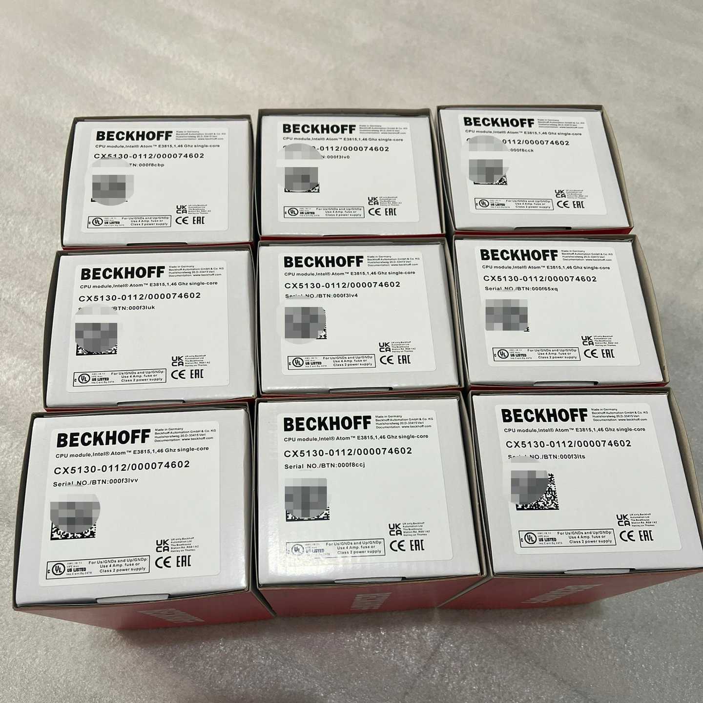 倍福模块CX5130-0112包装齐全实物拍摄自带CX