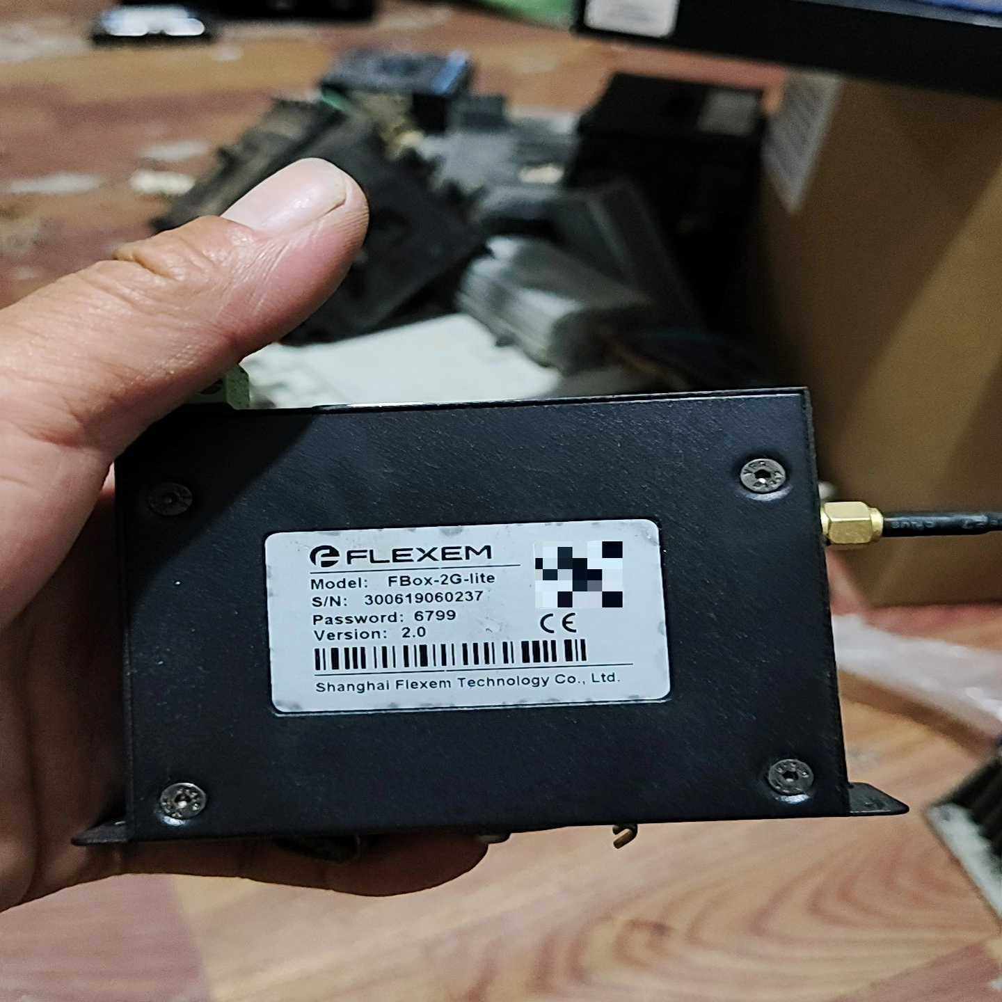 拆机繁易fbox网关，物联网盒子，型号fbox-2g-lit--议价商品