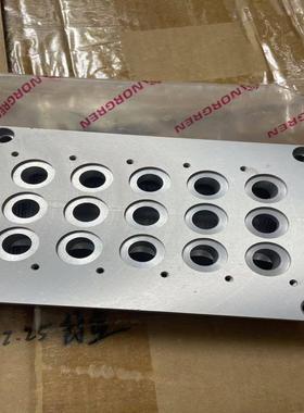 配件V61-B05诺冠NorgrenV61系列电磁阀汇流板5联议价