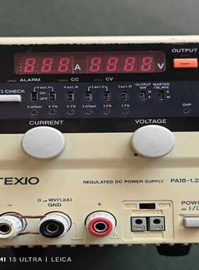 咨询-TEXIO/德士PA18-1.2B直流电源