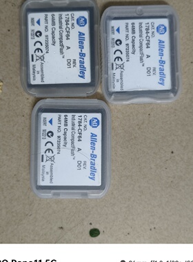 AB1784-CF64内存卡，单个价【议价】