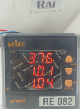 SELEC MFM376 230V AC MULTIFUNCTION METER FREE FAST SHIPPING