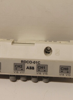 ABBRDCO01C保修延长技术支持