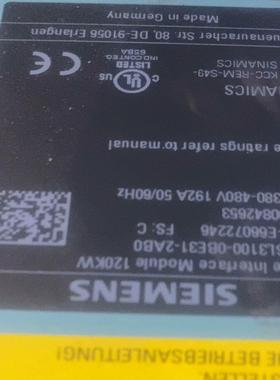 6SL3100-0BE31-2AB0  120KW 电抗器成~询价