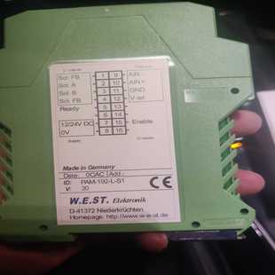 咨询 192–L–S1 W.E.S.T比例放大器PAM