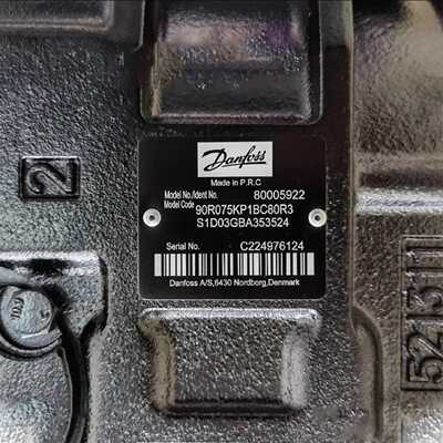配件丹佛斯柱塞泵90R130HF1BC80L4C8H03GBA252624高压闭式泵议价