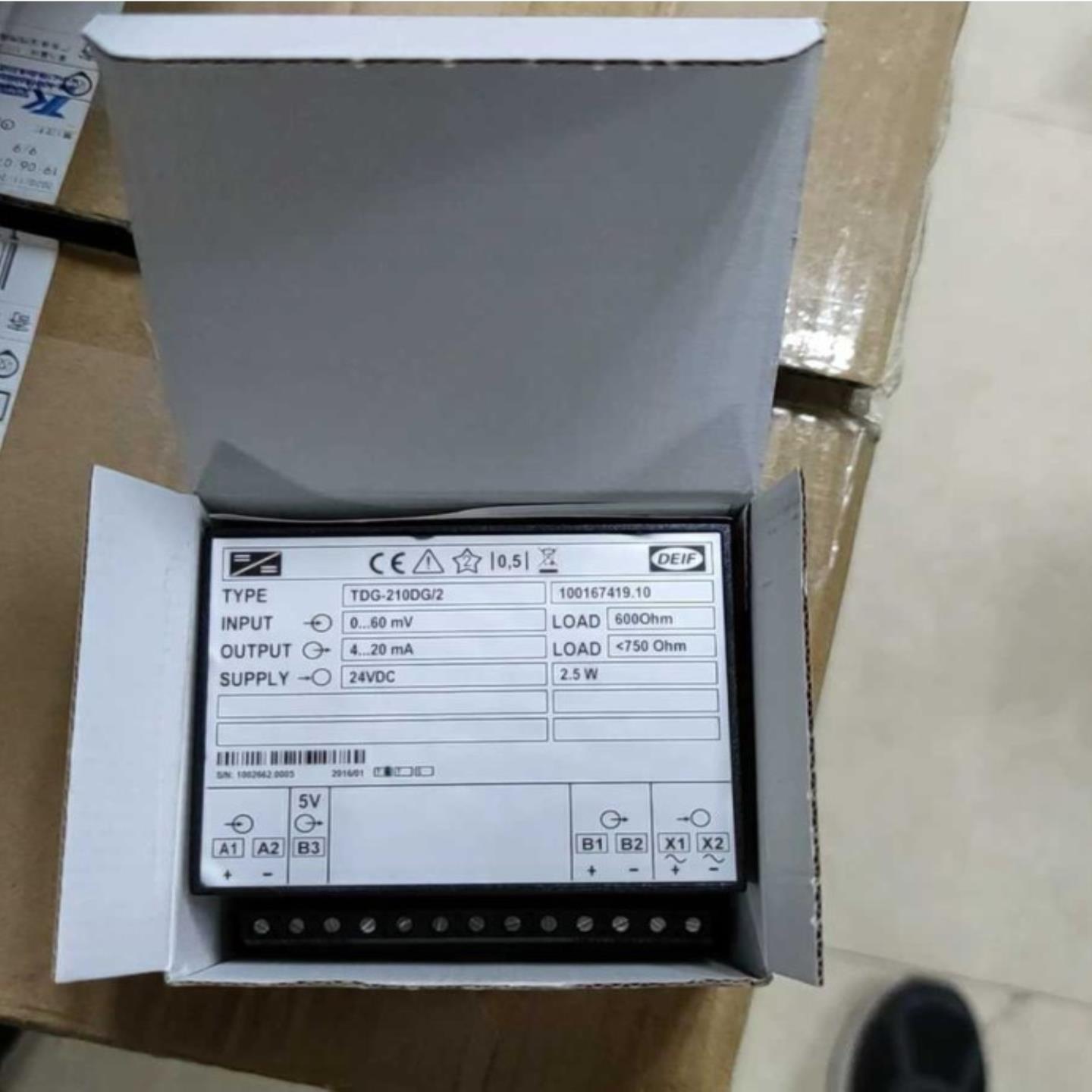 配件TDG-210DG2 丹麦 DEIF丹控放大器10016741910议价