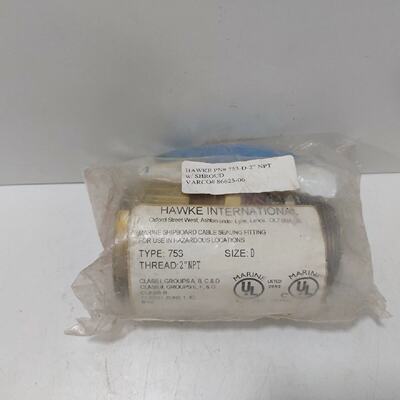 Hawke International 753 Size D Thread 2 NPT Cable Gland