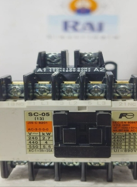 FUJIELECTRICSC-05[13]MAGNETICCONTACTOR100-120VCOILS