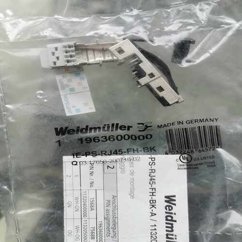 咨询-德国魏德米勒1132040000网线接头IE-PS-RJ45