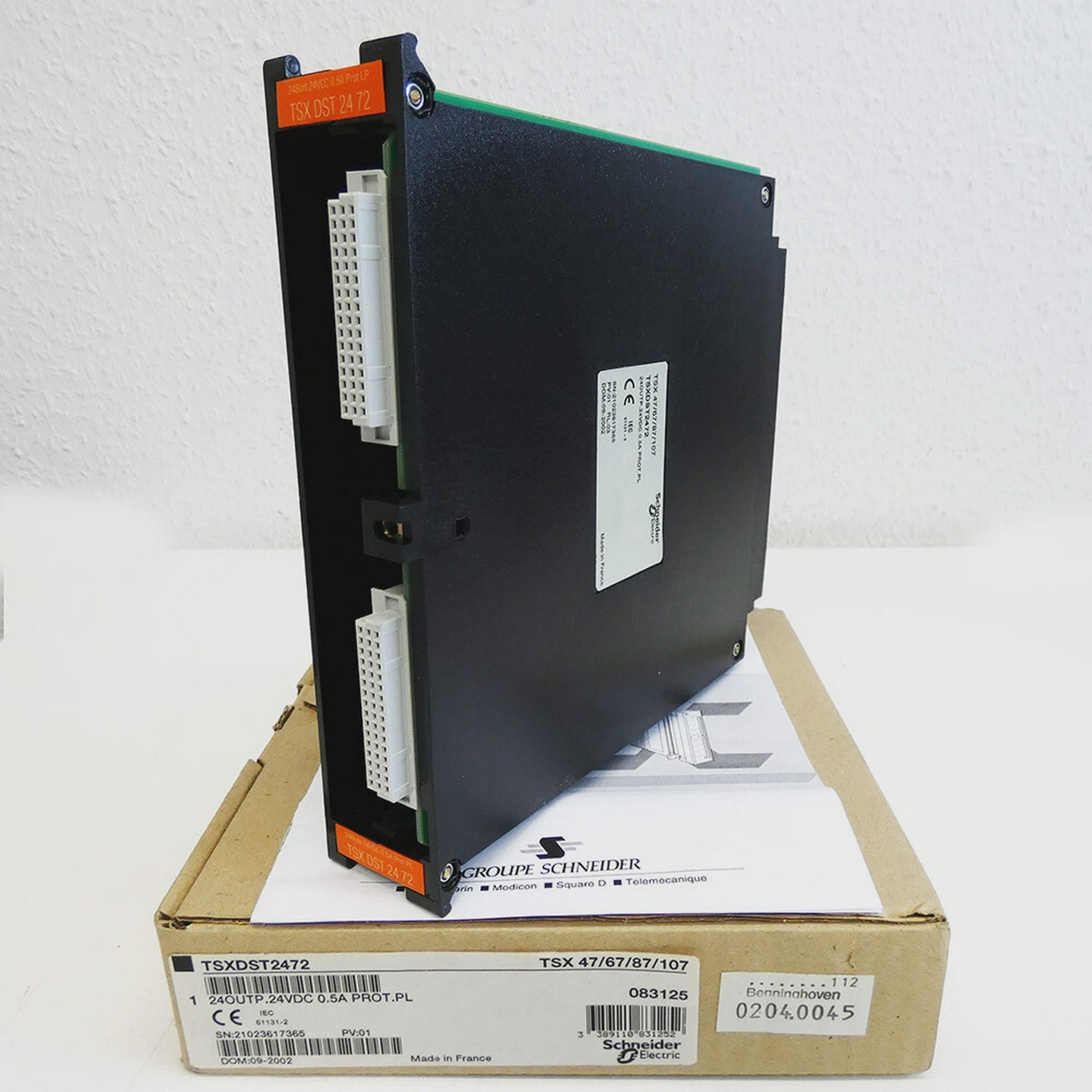 SchneiderTSXDST247208312524OUT.24VDC0,5APROT.PLOutput