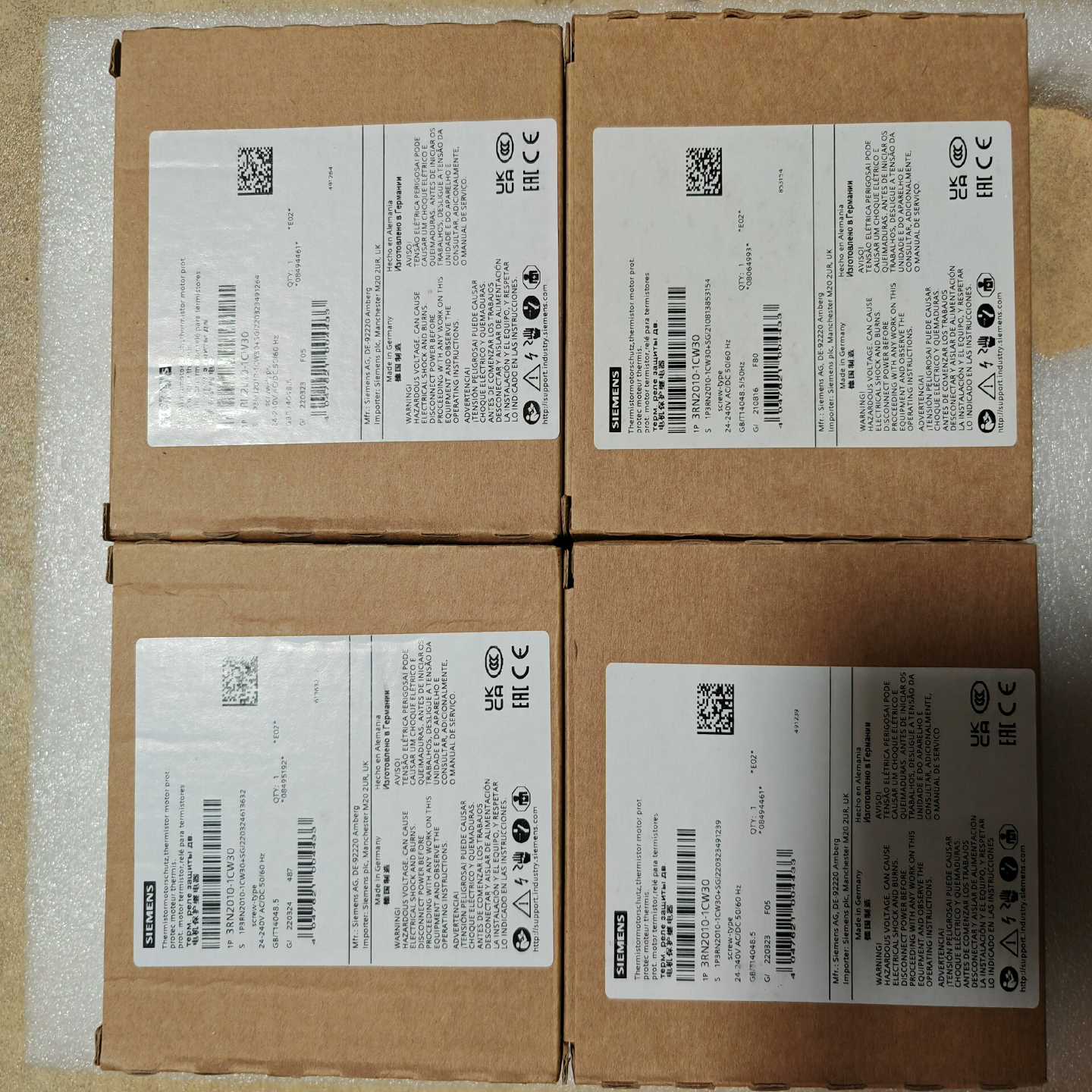 西门子3RN2010-1CW30电机保护继电器，全新原装，顺