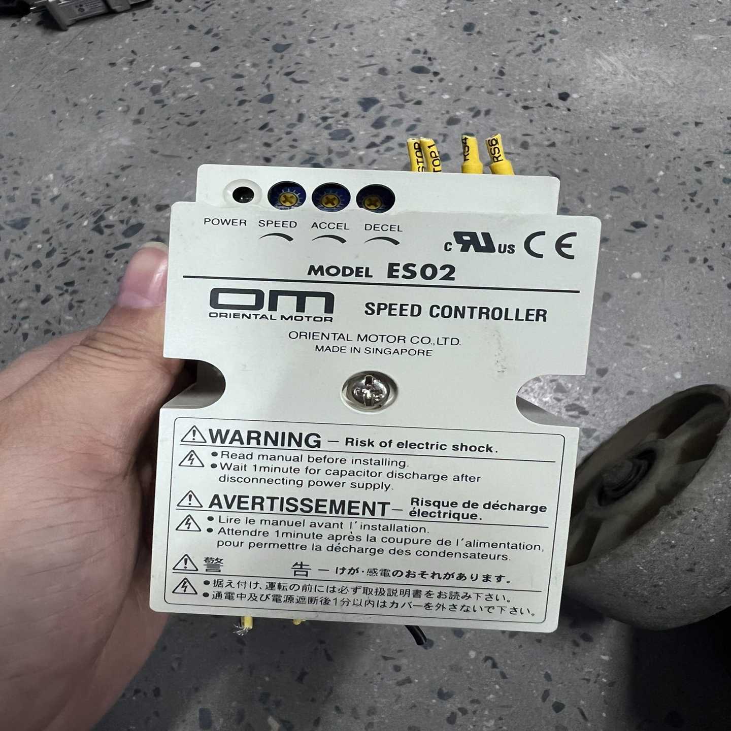 om东方马达调速器ES02，成色嘎嘎新，功能，有询价