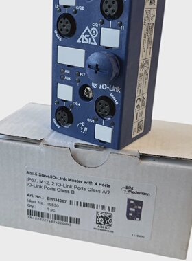 Bihl  Wiedemann BWU4067 ASi5 Mdulo Con IoLink Master En IP67