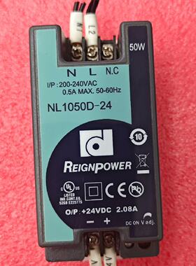 【询价】NL1050D-24(24VDC2.08A)导轨电源
