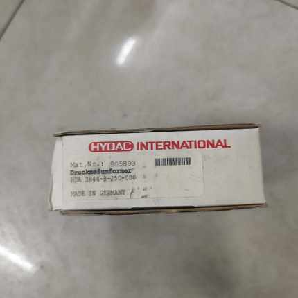 询价全新HYDAC贺德克压力传感器，型号HDA3844-B-2