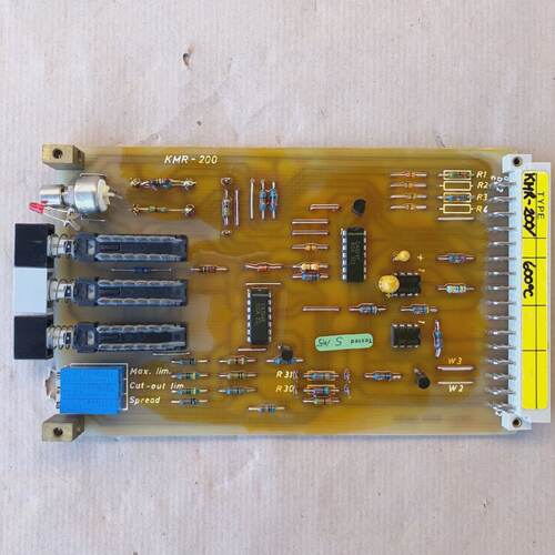 KONGSBERG AUTRONICA KMR200 PCB CARD KMR200600