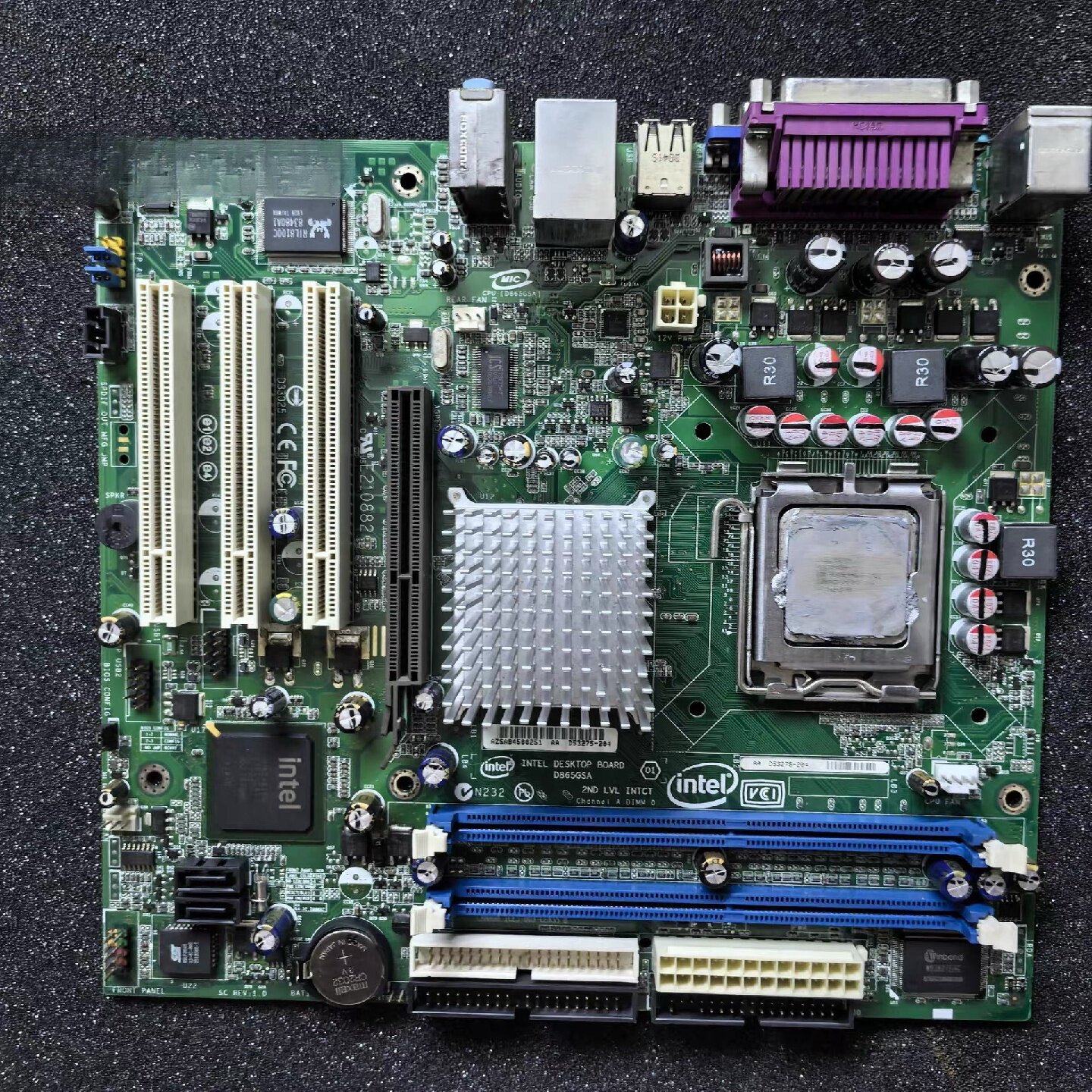 议价Intel D865gsa Color Ultrasound Machine Device Motherboar - 实物图