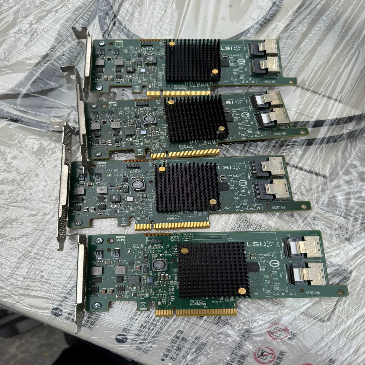 LSI9217一8i/陈列卡，实物图有4片，正常拆机，包--议价商品
