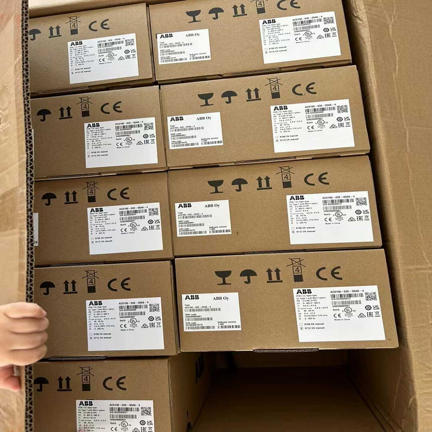 ABB变频器ACS150-03E-01A9-40.5询价