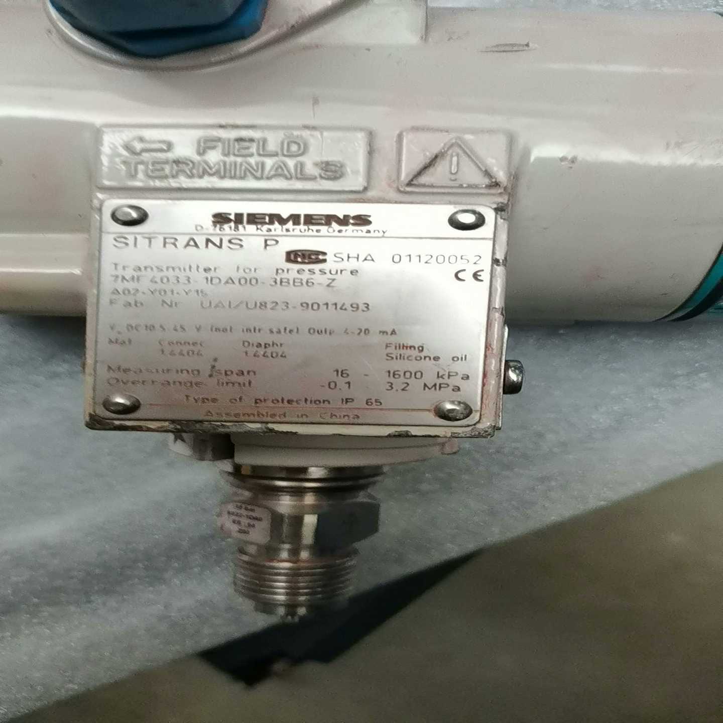 【议价】压力变送器7MF4033-1DA00-3BB6-Z实